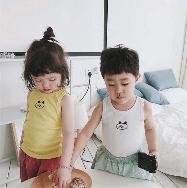 [HCM]Áo thun ba lỗ bé trai bé gái