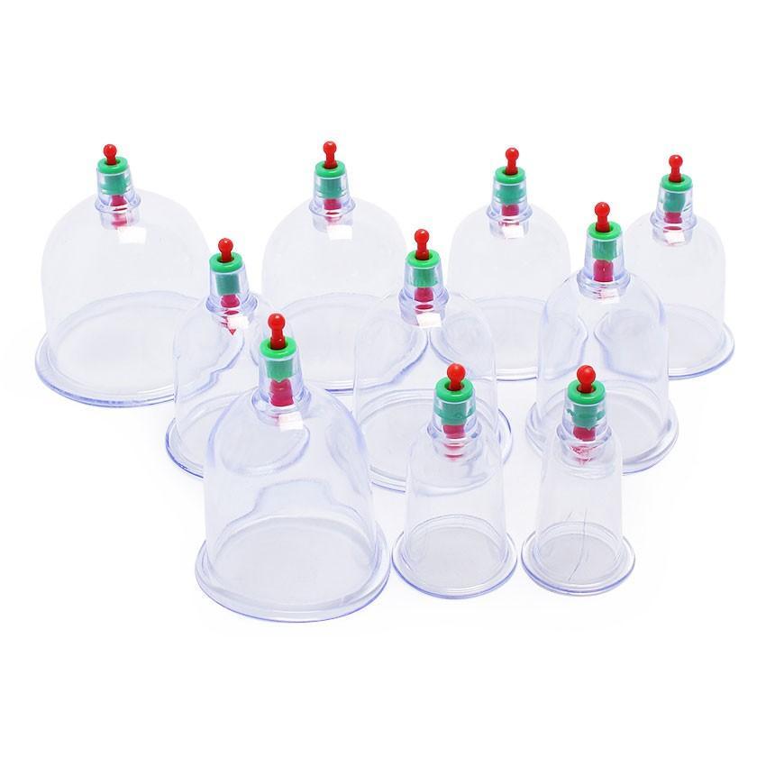 Bộ 12 Cốc Giác Hơi Không Dùng Lửa Cao Cấp