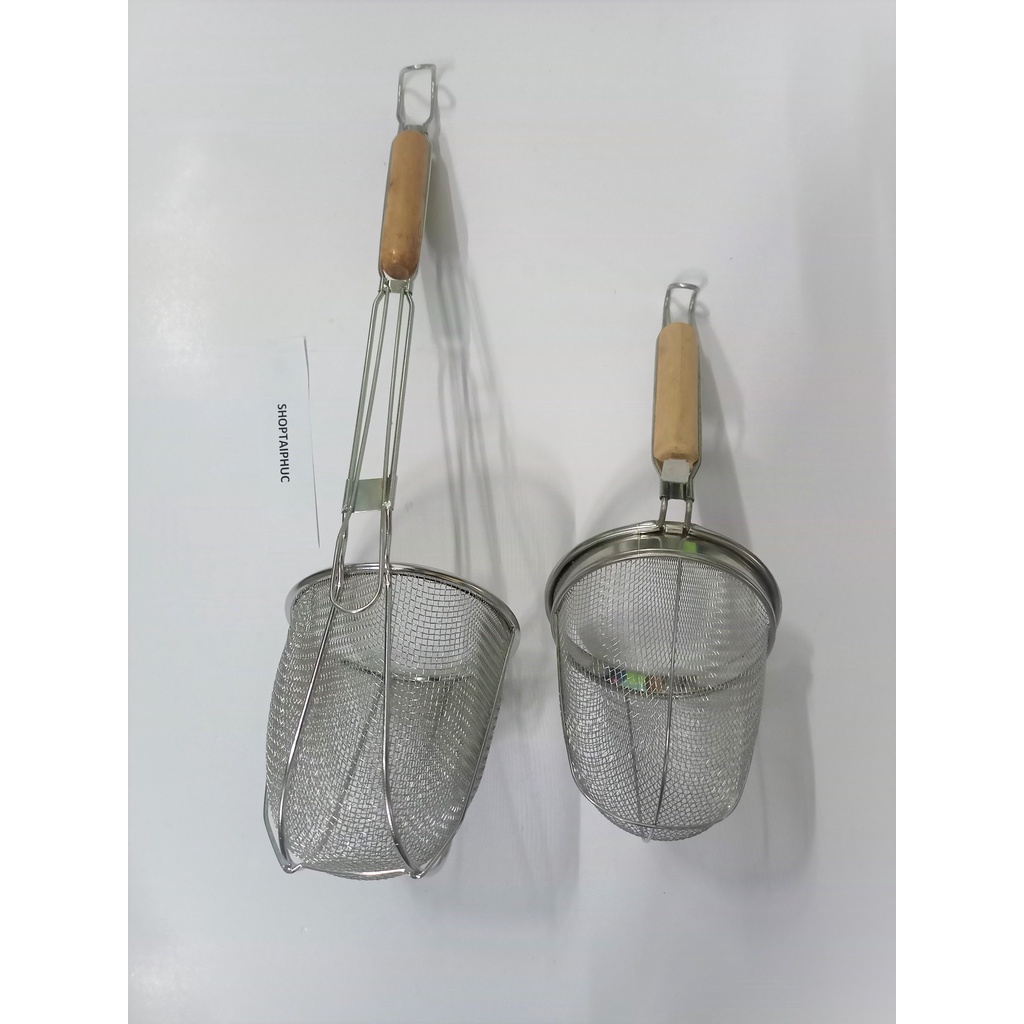 Vợt trụng hủ tiếu inox 304 - NK