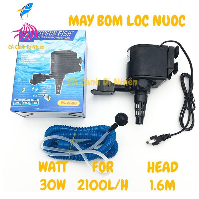 Máy bơm lọc nước hồ cá cảnh 30W VIPSUN VS-2680