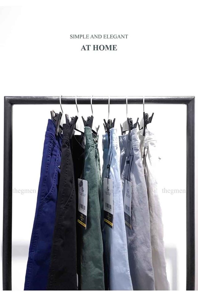 Quần Short Kaki Nam - Xanh Rêu