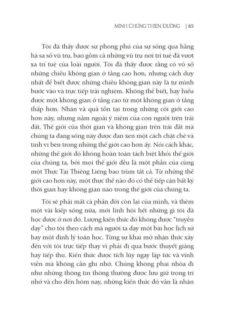 Sách Fahasa - Minh Chứng Thiên Đường
