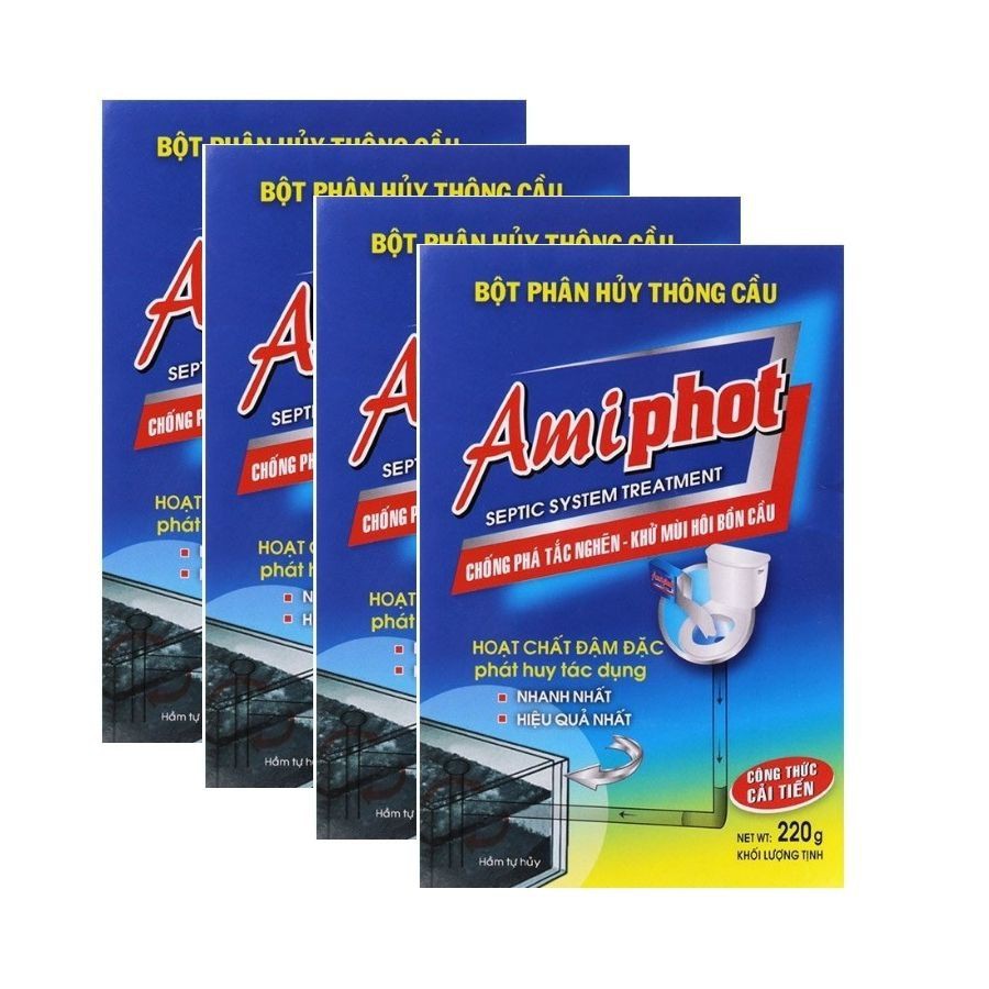 Bột Phân Hủy Thông Cầu 220g Amiphot