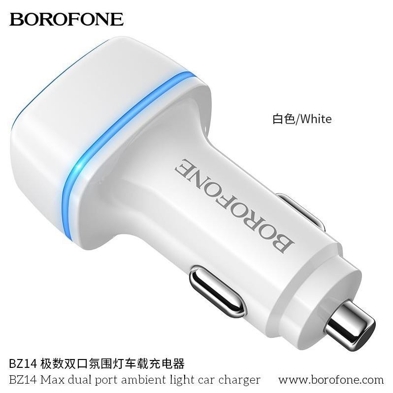 [HCM]Cóc sạc xe hơi Borofone BZ14