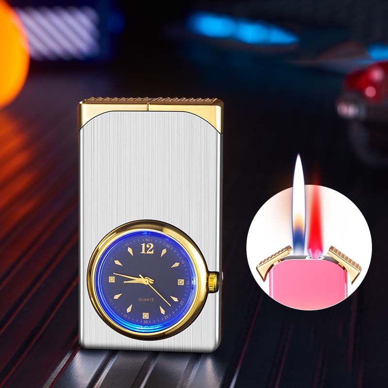 Bật lửa mặt đồng hồ 2 chế độ tia lửa DK8819