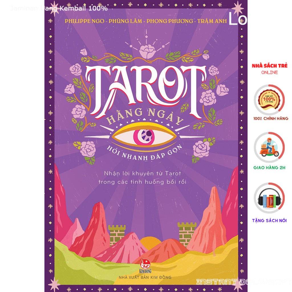 Sách - Tarot hàng ngày , hỏi nhanh đáp gọn  Nhận lời khuyên từ Tarot trong
