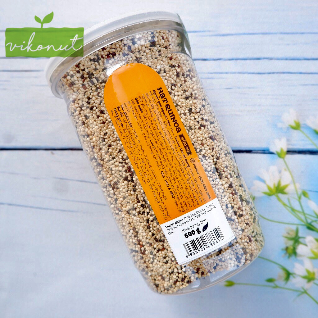 [HCM][VikoNut] Hạt Quinoa Diêm Mạch mix 3 loại [500gr]