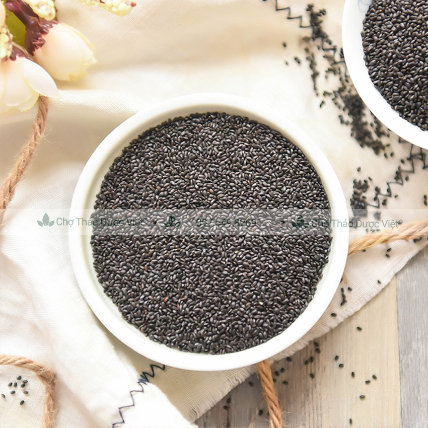 Hạt é nguyên chất 100g (Nấu chè, làm thạch sương sáo) - Chợ Thảo Dược Việt