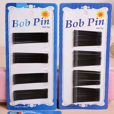 Vỉ ghim kẹp tóc Bobpin giúp cố định tóc- Vỉ 36 chiếc
