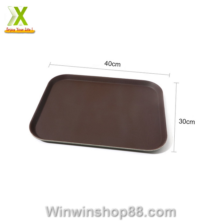 [FREESHIP MAX 15K][HCM]Khay phục vụ chống trượt 40x30cm