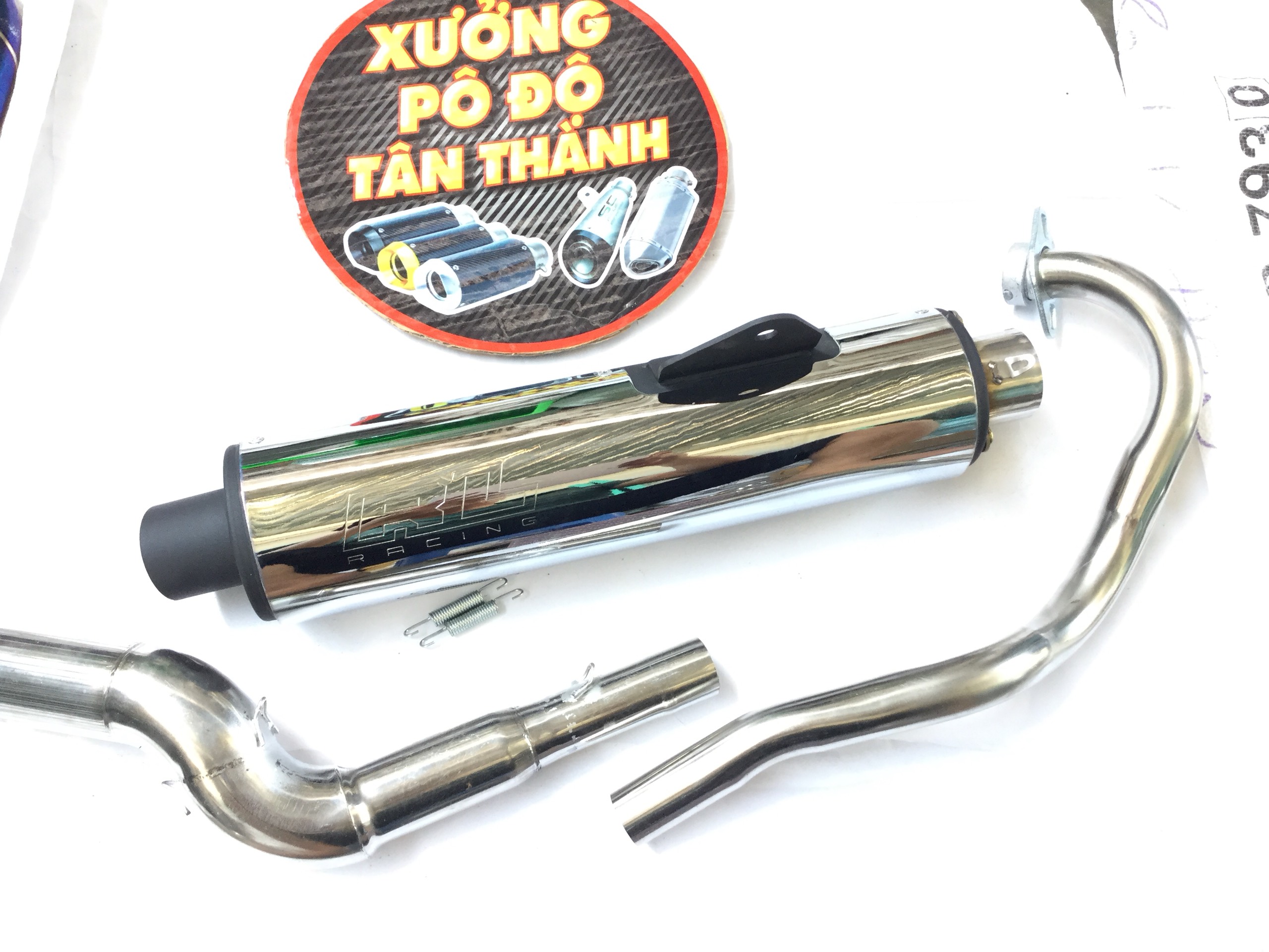 Pô Tăng RL.RCB đầu inox 304 - Cả cổ Cong 2 Khúc Xe Exciter 150,Sản Phẩm Chất Lượng, Gian Hàng Uy Tín, Giá Cả Cực Tốt, Mua Ngay.