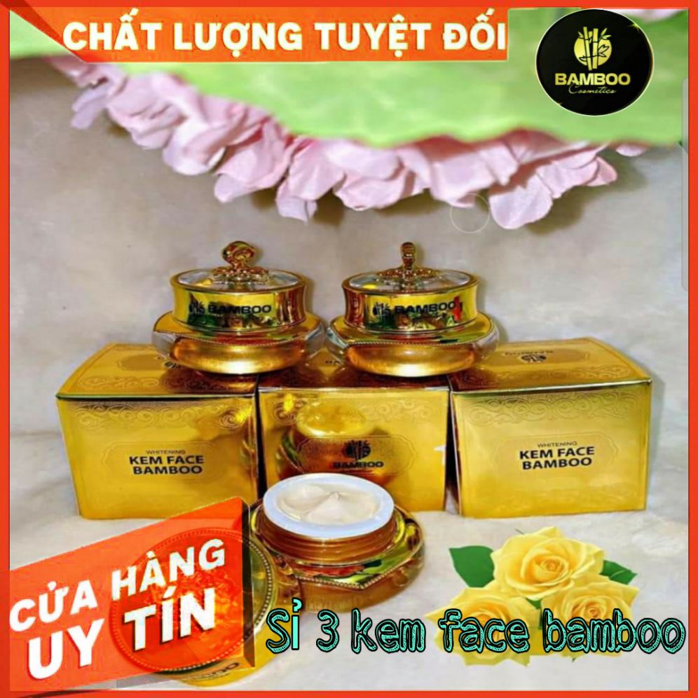 Combo 3 Hộp  Kem Face Plus + Bamboo