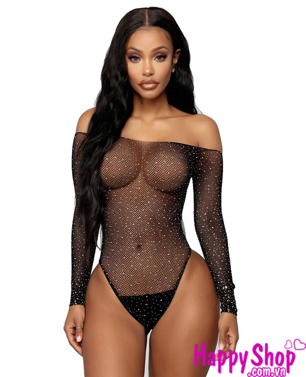 Áo ngủ liền thân lưới sexy TK2090