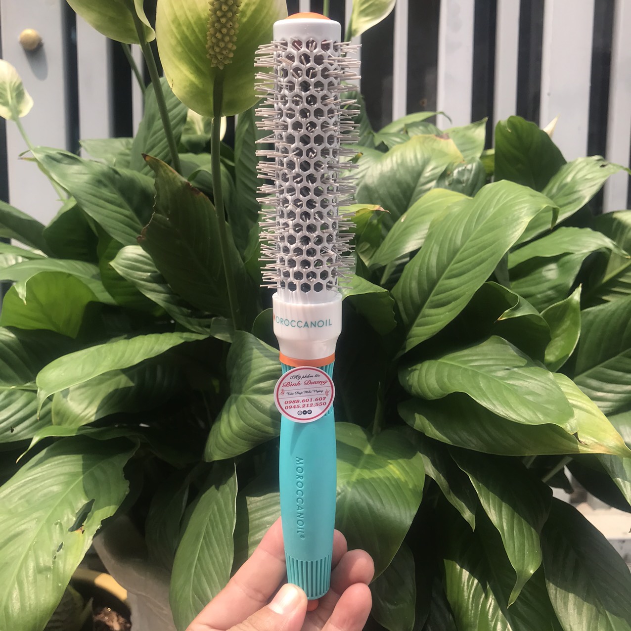 Lược tròn gốm sấy xoăn MOROCCANOIL CERAMIC Round Brush 25ml - 35ml - 45ml - 55ml