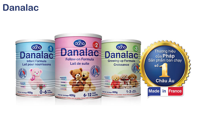 Sữa Danalac số 1 800g ( 0-6 tháng tuổi )