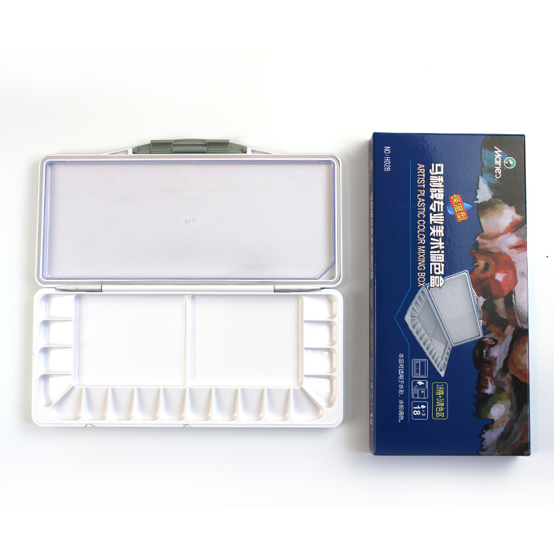 [HCM]KHAY PHA MÀU / MARIES WATERCOLOR PALETTE (KÈM HỘP)