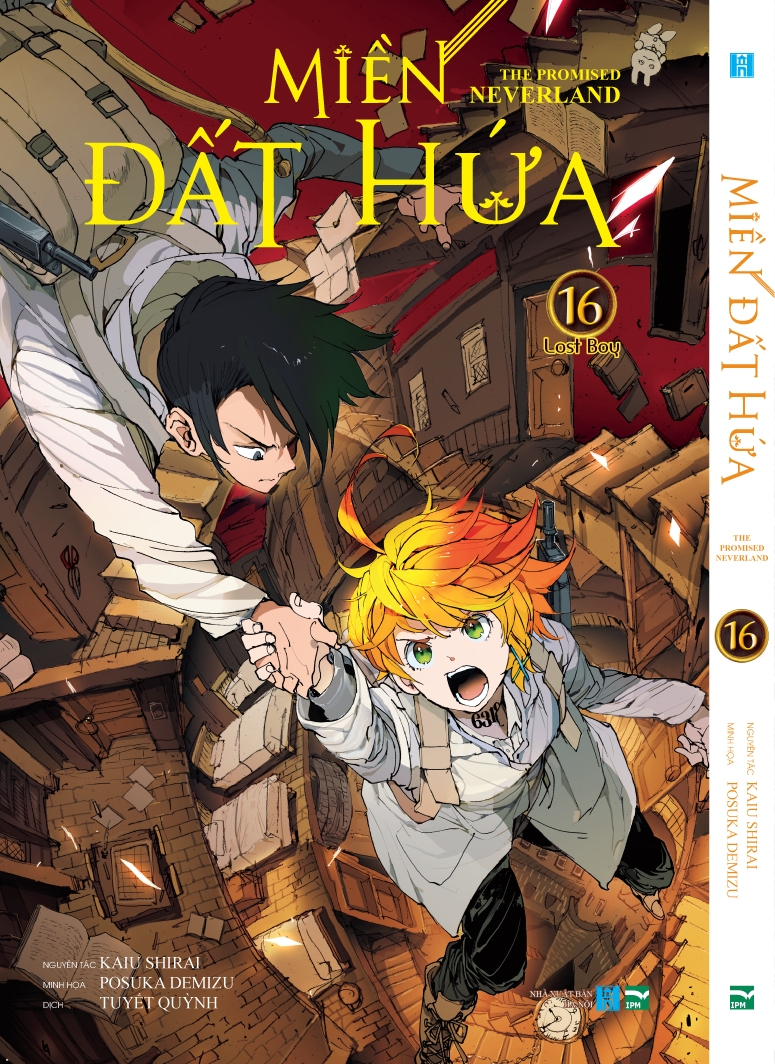 Fahasa - Miền Đất Hứa - The Promised Neverland - Tập 16 - Phiên Bản Bìa Trắng (White Ver)