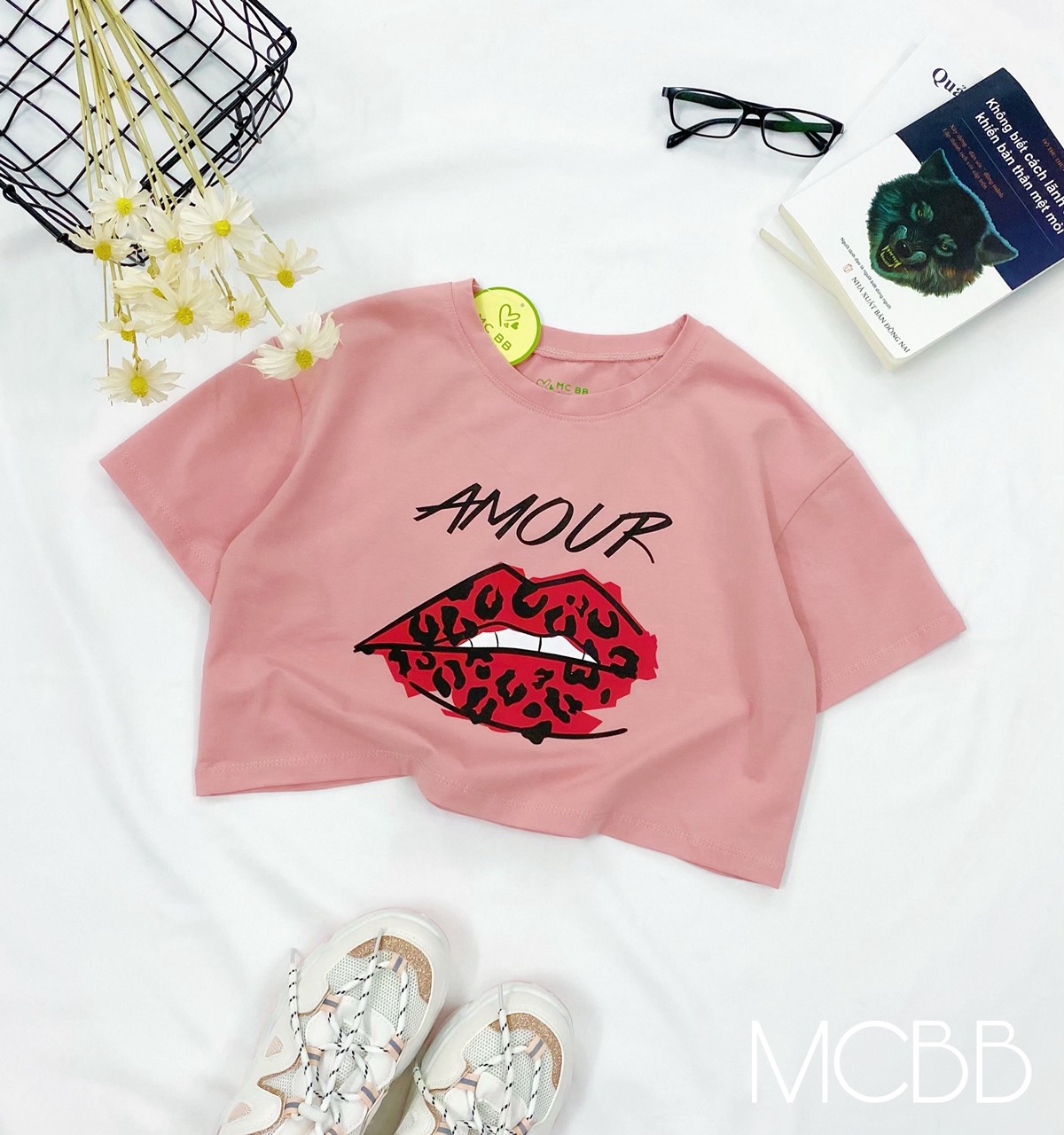 Mcbb 9-24kg 100% cotton áo croptop cho bé gái hiphop ngắn tay cổ tròn áo thun bé gái áo phông bé gái áo cộc tay bé gái áo crop top form rộng áo thun ngắn tay cho bé gái áo tập nhảy cho bé gái đi chơi áo thun cho bé gái áo thun màu hồng áo bé gái áo trẻ em