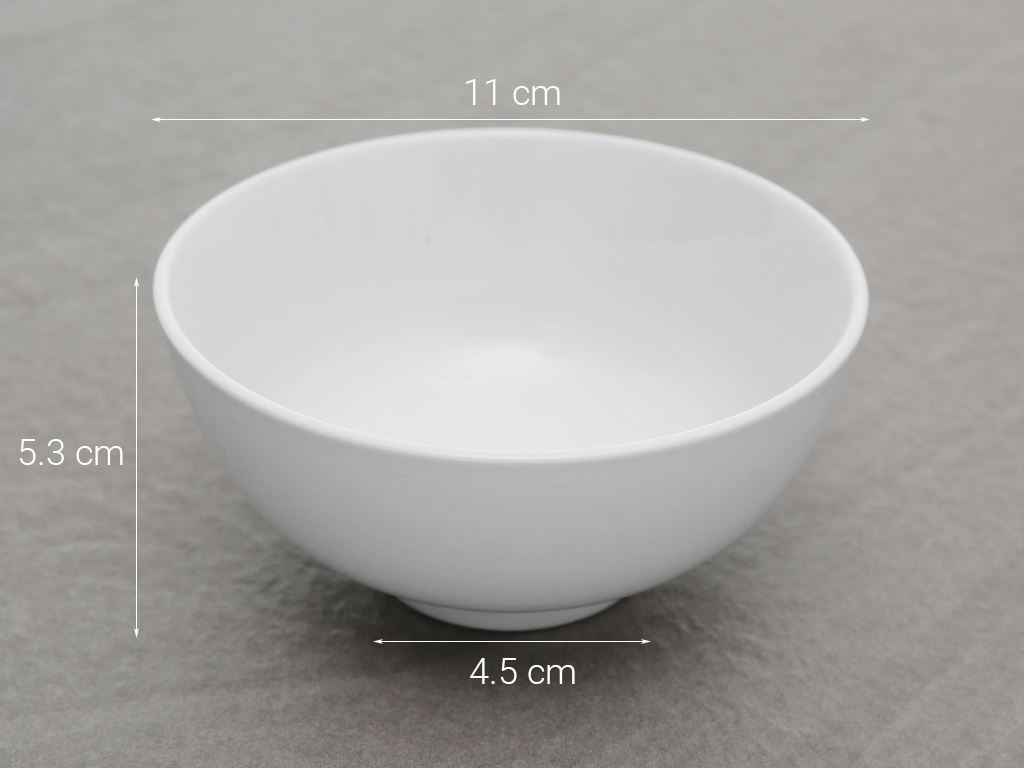 [HCM]Bộ 6 chén sứ trắng trơn