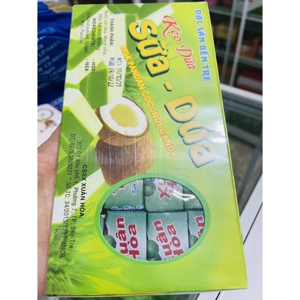KẸO DỪA - SỮA DỨA 300G ( ĐẶC SẢN BẾN TRE- SIÊU NGON )