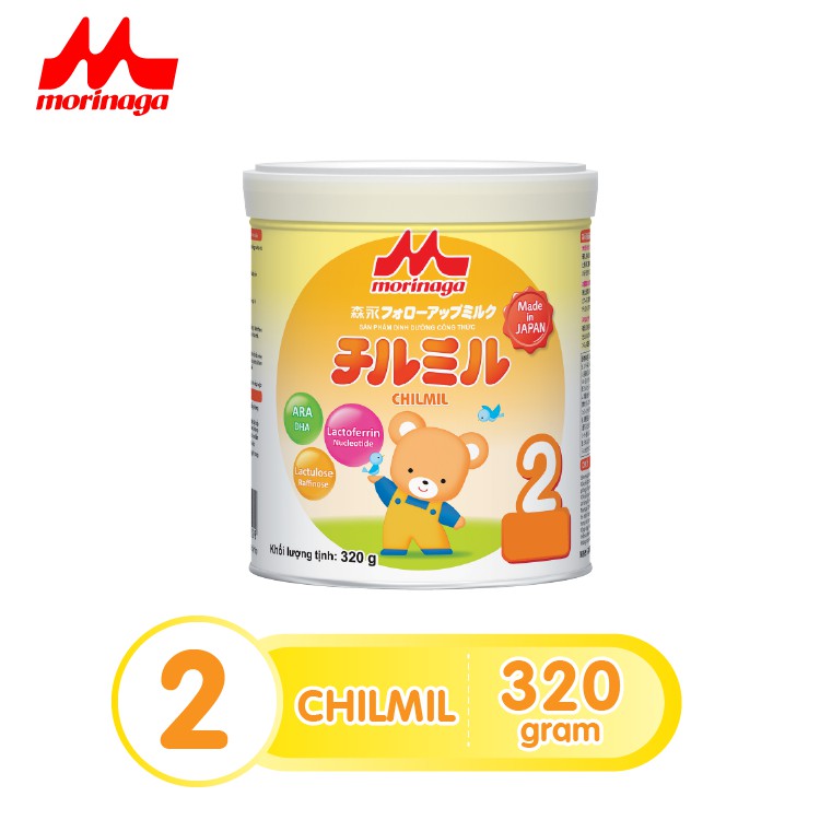 Sữa Morinaga Số 2 (Chilmil) 320g