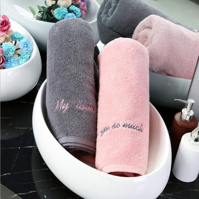 Hai Cặp Khăn Mặt 100% Cotton Rửa Đồ Gia Dụng Của Nam Giới Và Phụ Nữ Người Lớn Mềm Mại Siêu Hút Nước 100% Cotton Thể Thao Cặp Khăn Mặt