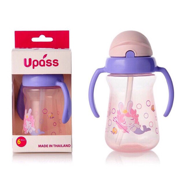 Bình tập uống nước UPass 150ml hàng Made in Thái Lan