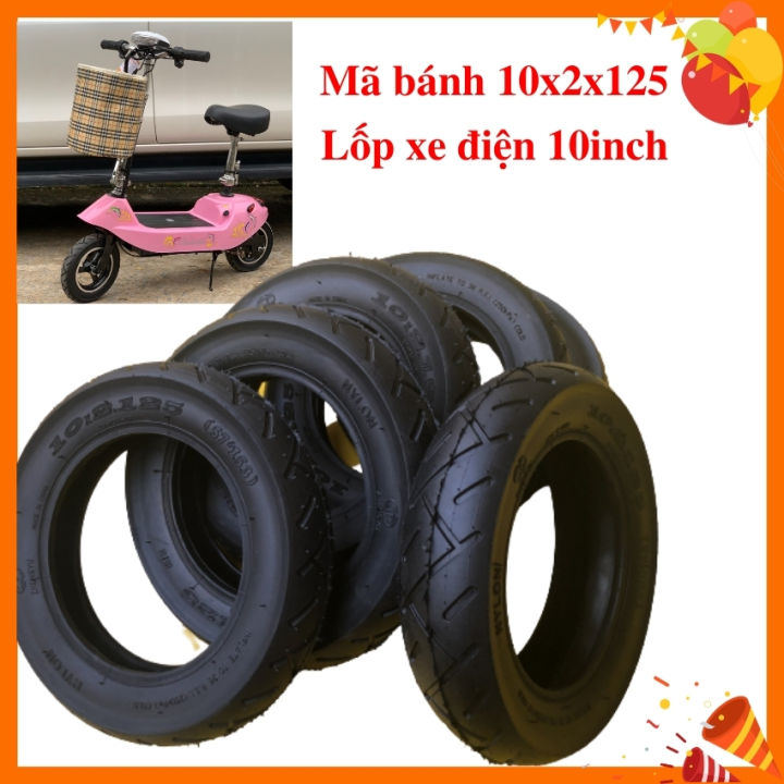 Xăm lốp xe điện scooter 10inch