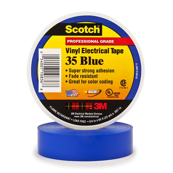 Băng Keo Điện Scotch 35 19mm×20m (Nhiều màu)