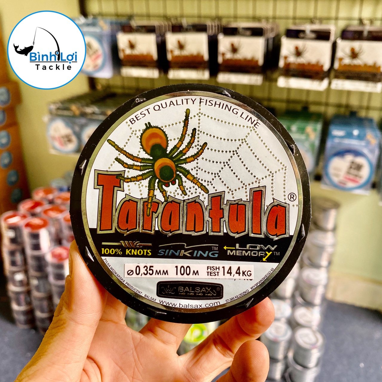 [HCM]Dây Cước Câu Cá TARANTULA BALSAX Cước Nhện 100m