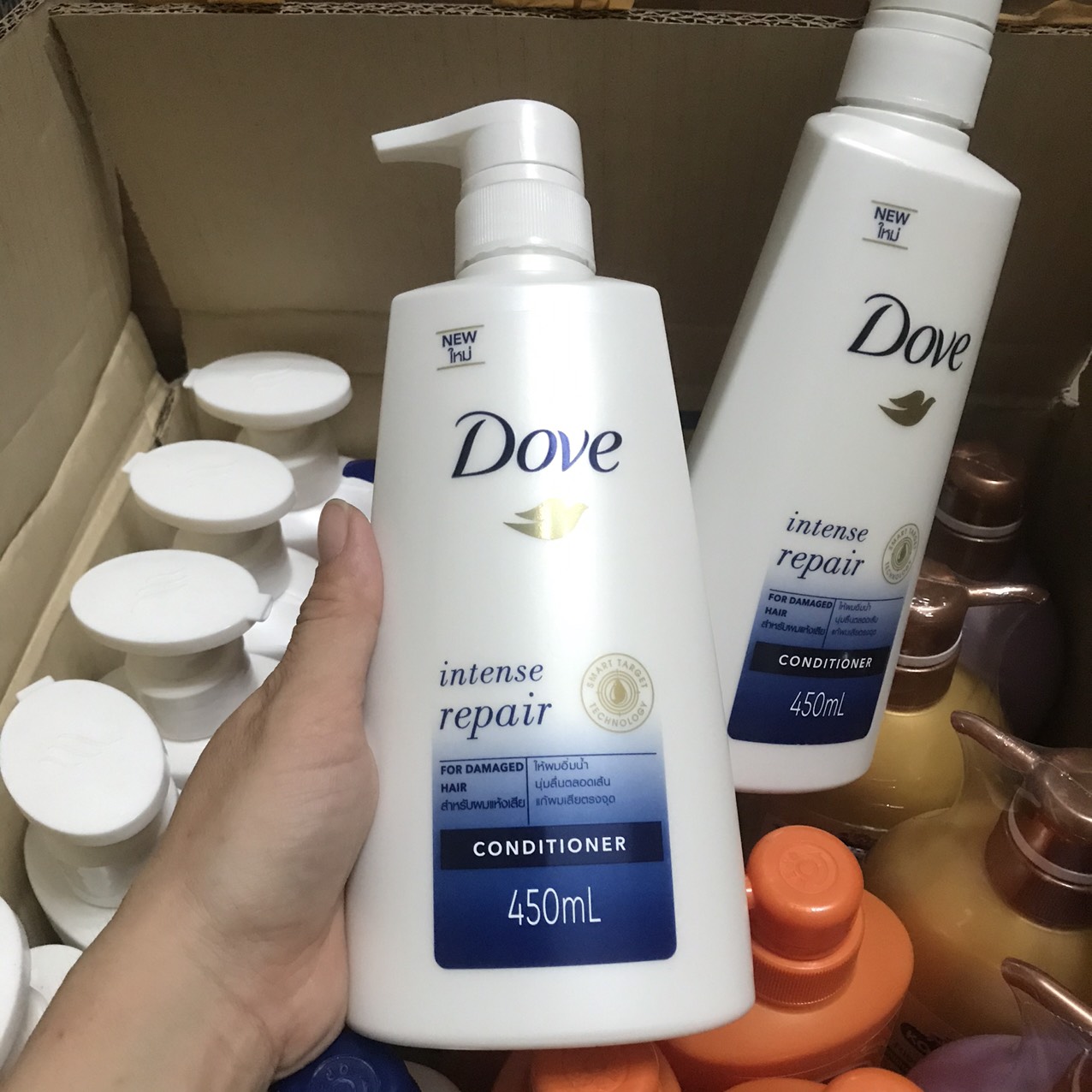 Combo Dầu gội và Xả Dove Thái Lan 450ml
