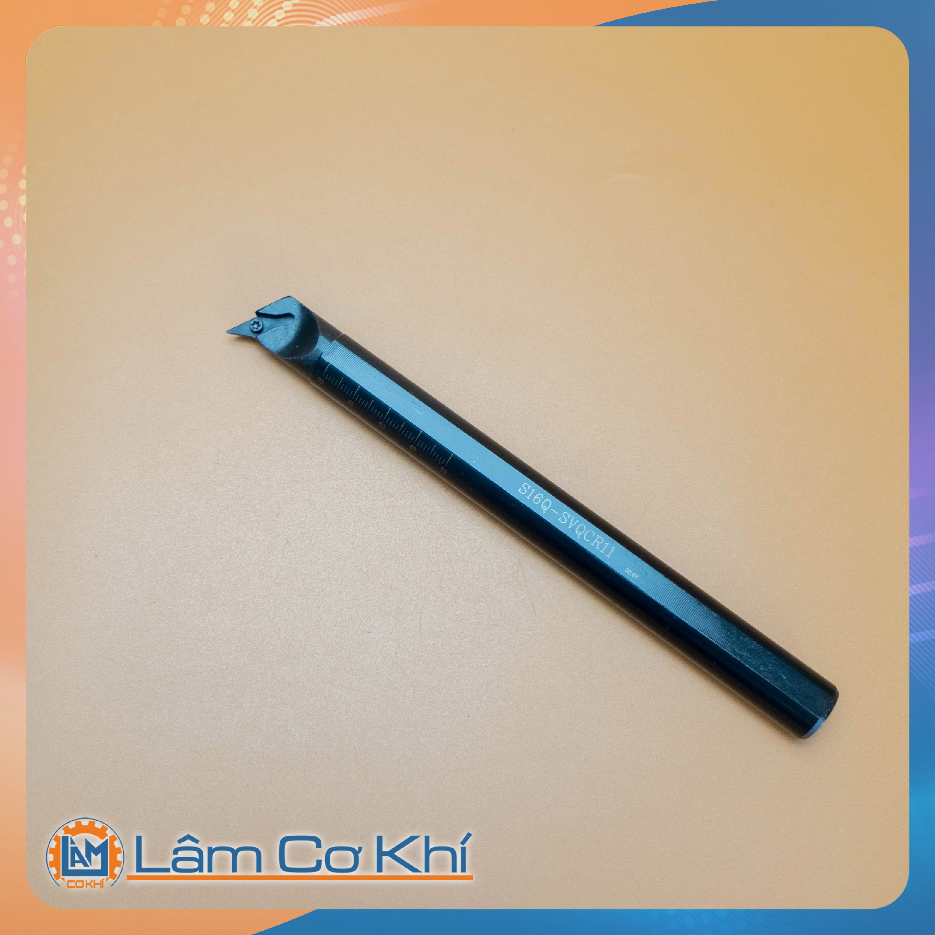 Cán tiện móc lỗ phi 16 lắp chíp V11 (S16Q-SVQCR11)