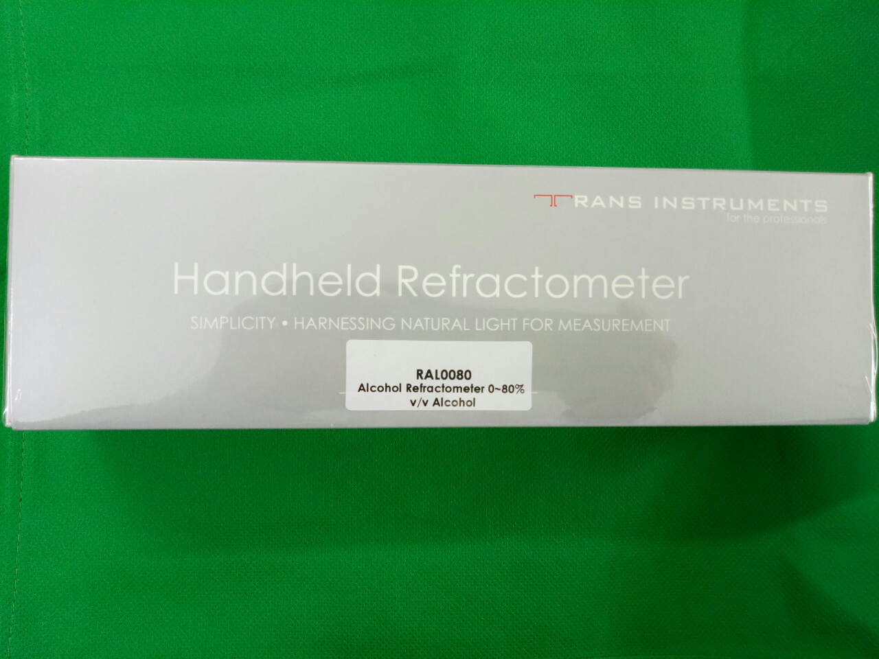 Khúc xạ kế đo độ cồn 0-80% Trans Instruments