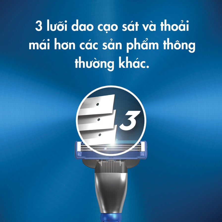 Dao cạo Gillette Mach 3 Turbo 3D 1 cán + 2 đầu lưỡi( XẢ KHO SALE MẠNH)