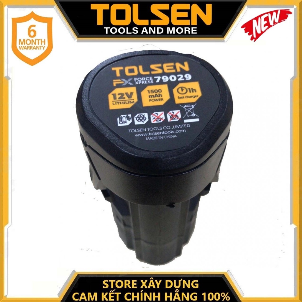 Pin dự phòng tolsen 79029 - hàng chính hãng