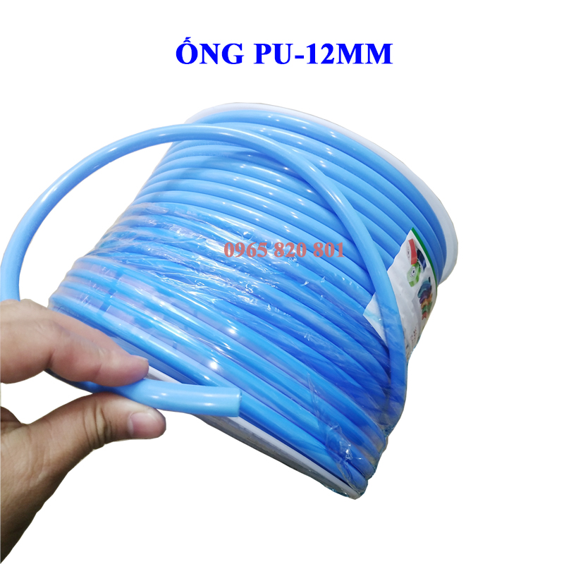 [ Bán theo mét ] Ống PE 12mm màu xanh chất lượng cao