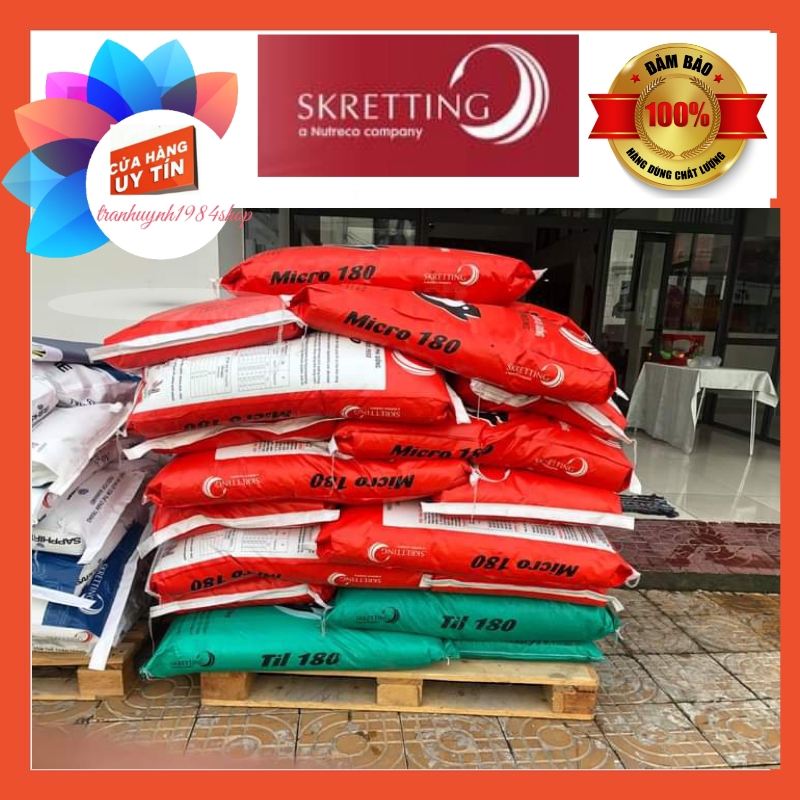 Cám nổi Micro 180 cho cá giống, cá cảnh, Cá Koi, cá Betta || 1Kg