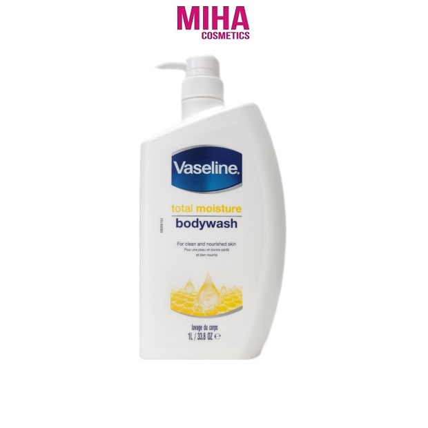 Sữa Tắm Dưỡng Ẩm Vaseline Total Moisture 1000ml