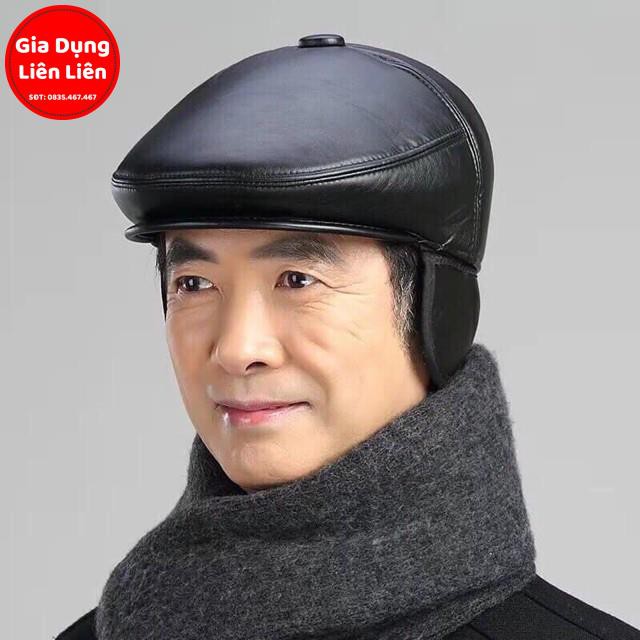Mũ ông già bằng da