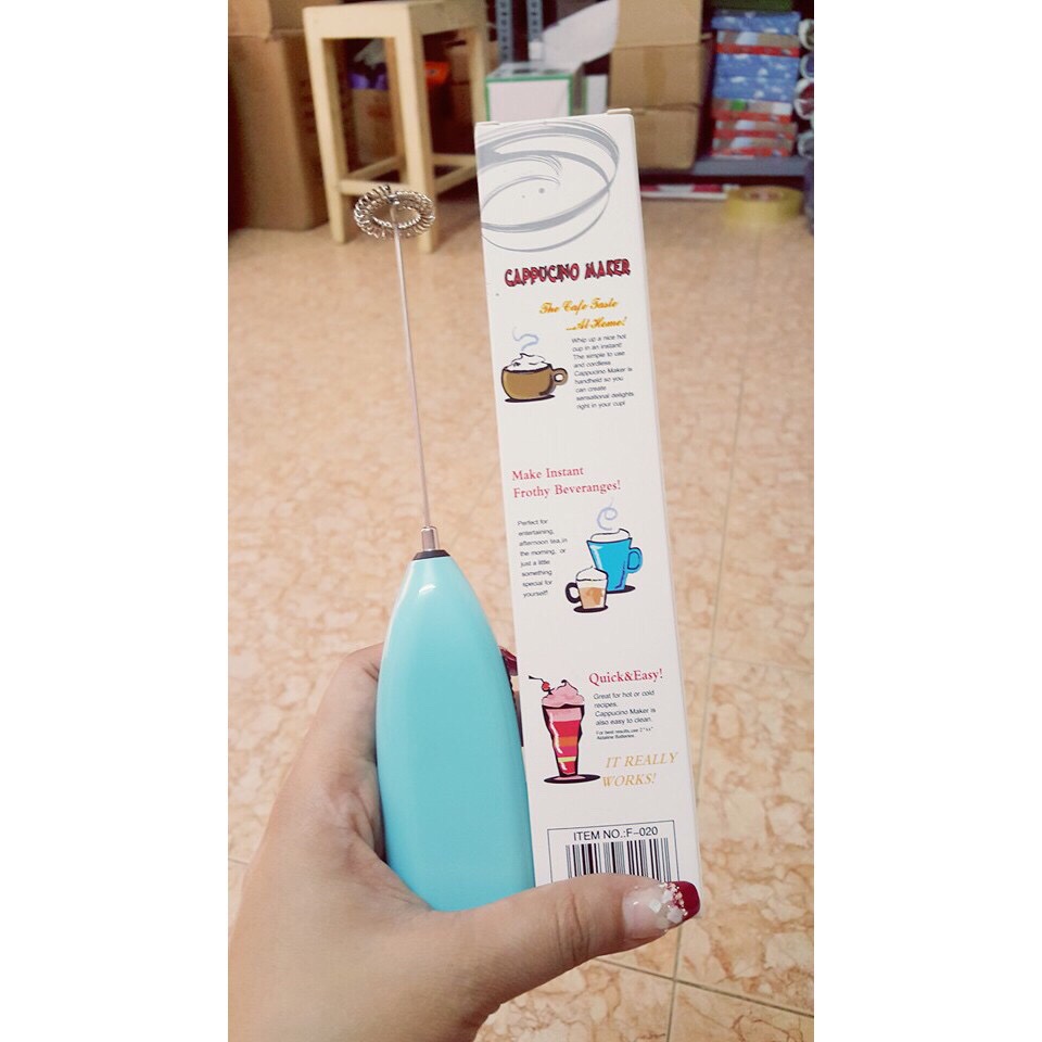 Combo 2 Dụng Cụ Que Tạo Bọt Pha Cà Phê Đánh Trứng Tiện Lợi