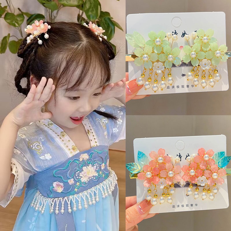 Set 2 Kẹp Tóc Nơ Xinh Xắn Dành Cho Nữ