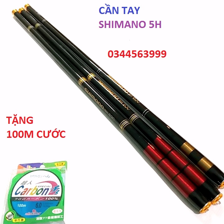 CẦN CÂU TAY SHIMANO 5H