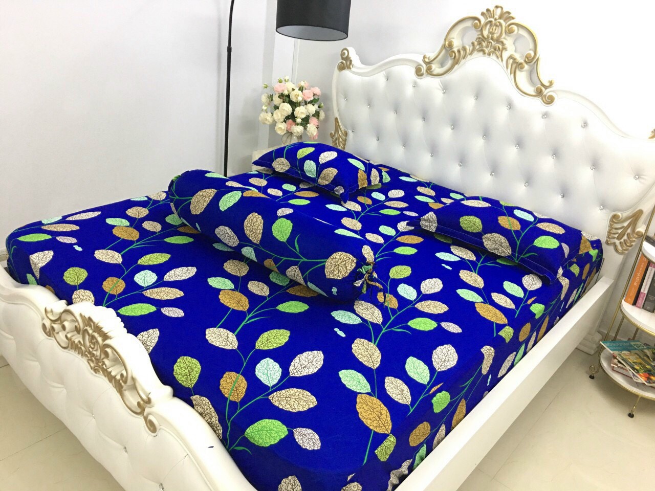 [HCM]Bộ Drap Thun Hàn Quốc mát lạnh 1M8 X 2M { 4 món }
