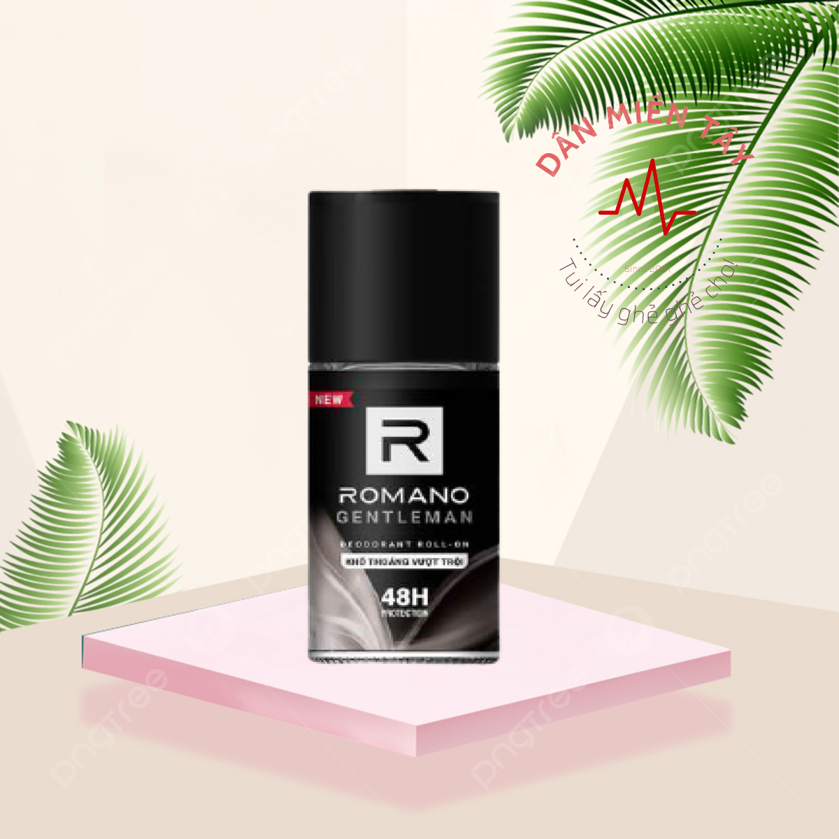 Lăn khử mùi romano gentleman 50ml