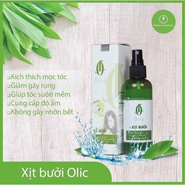 [HCM]Xịt bưởi Olic - ngăn rụng tóc mọc tóc hiệu quả kích thích mọc tóc