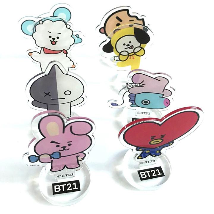 Standee BT 21 BTS Để Bàn