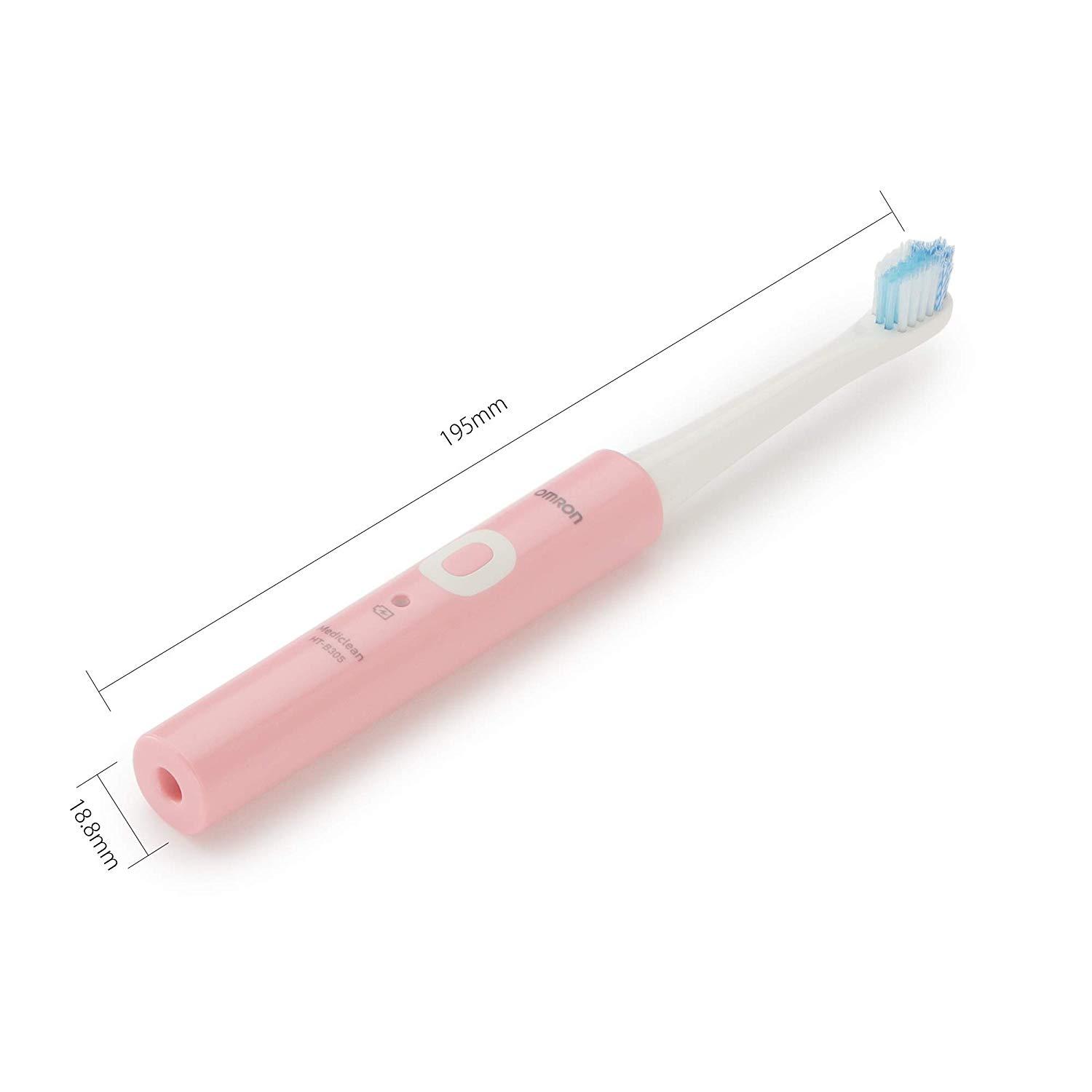 Bàn chải đánh răng chạy pin OMRON Sonic HT-B216 - Nhật Bản