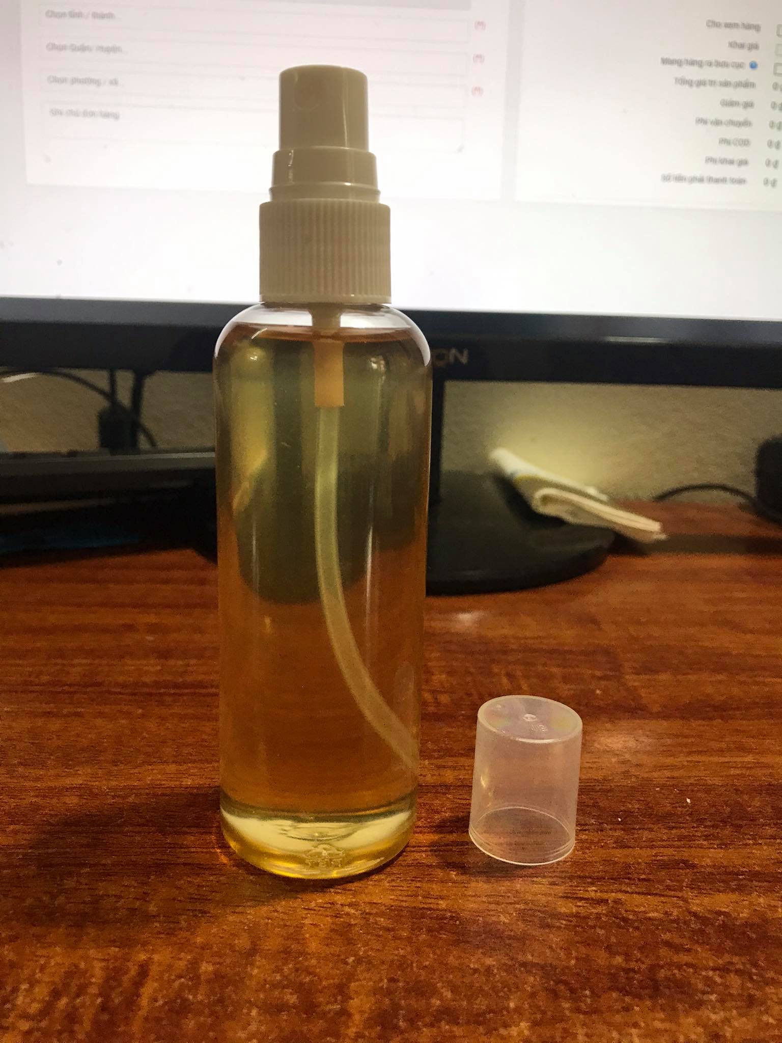 [Chai Xịt] Dầu Dừa 100% Nguyên Chất Nấu Thủ Công 130ml