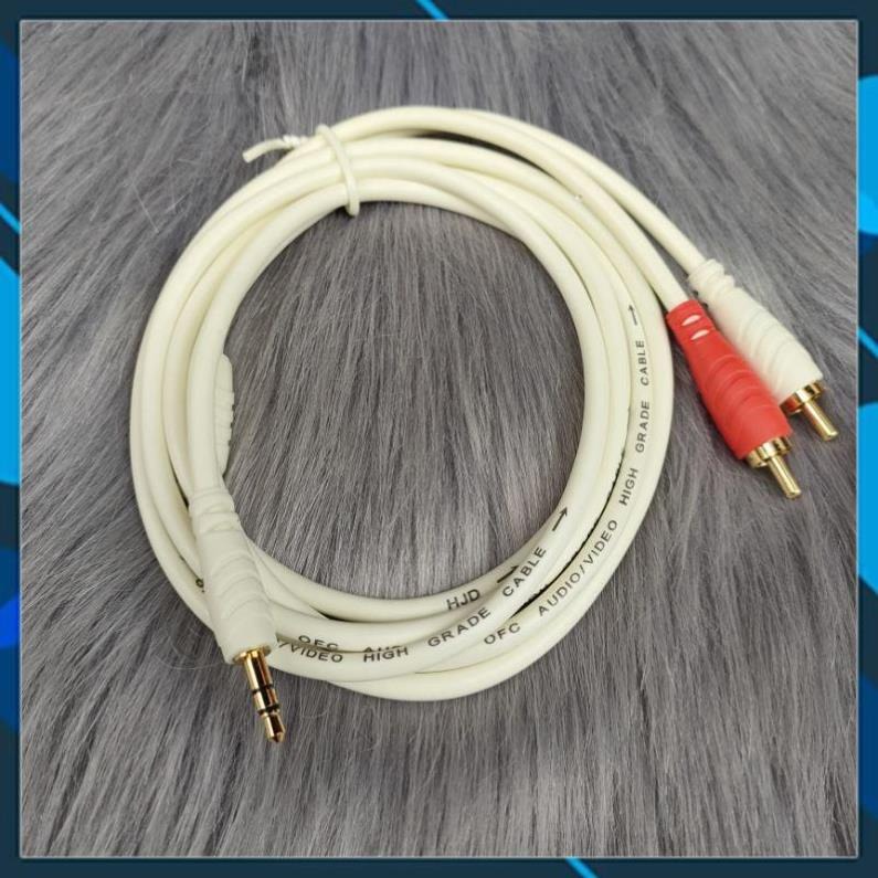 Dây AV HJD 6 đầu - Màu Trắng 10M (Dây) - SP000016