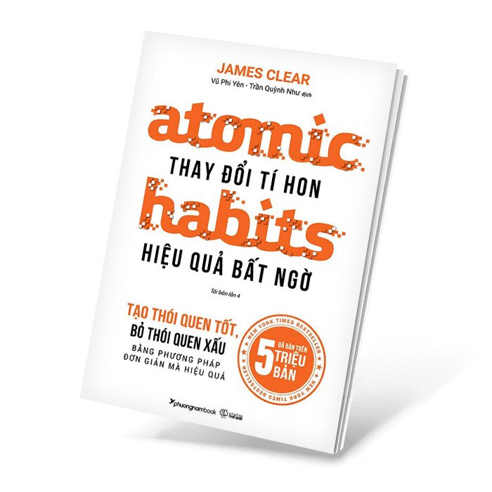 Atomic Habits - Thay Đổi Tí Hon Hiệu Quả Bất Ngờ